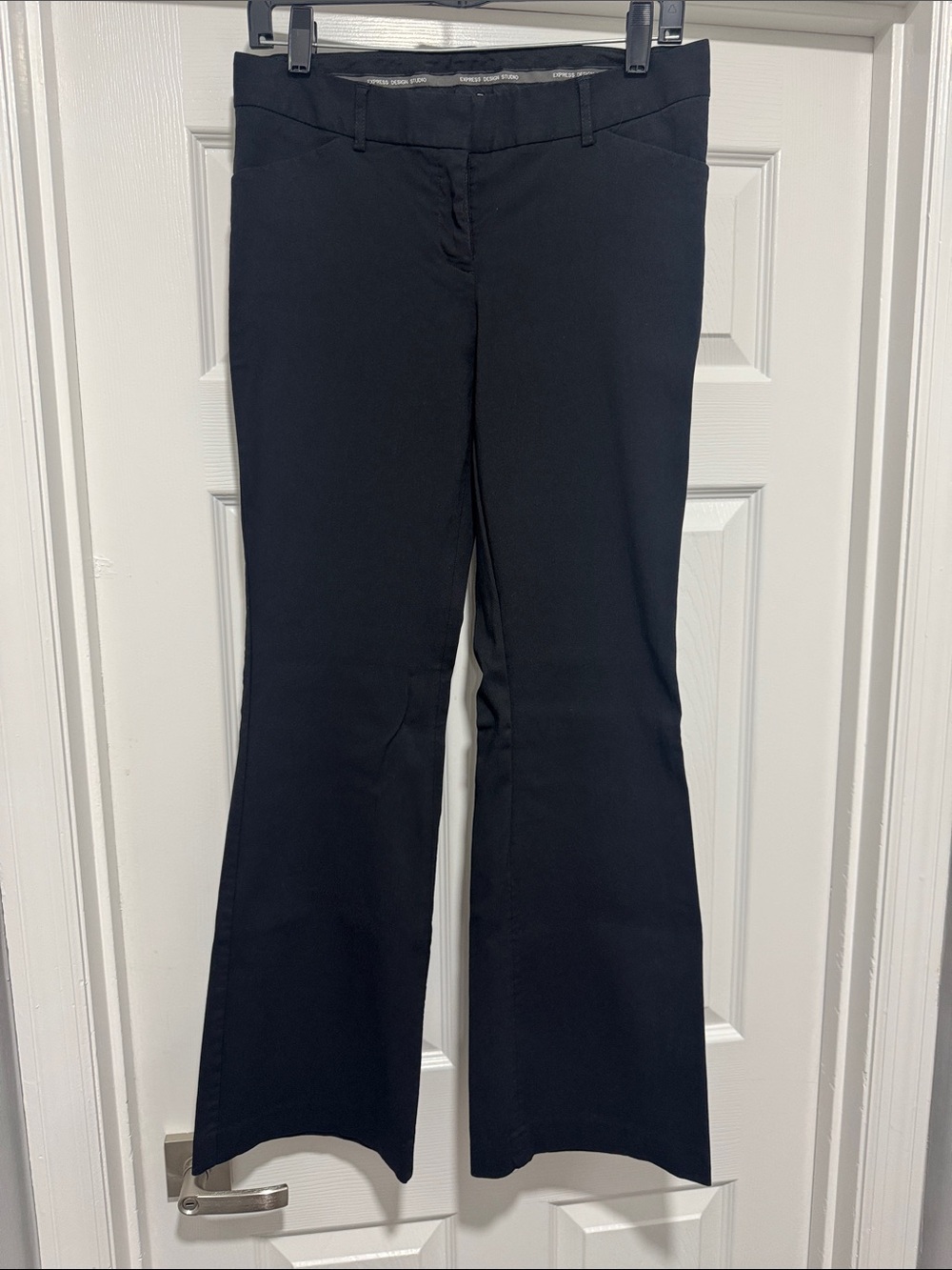 Express Women’s Editor Black Boot Cut Dress Pants